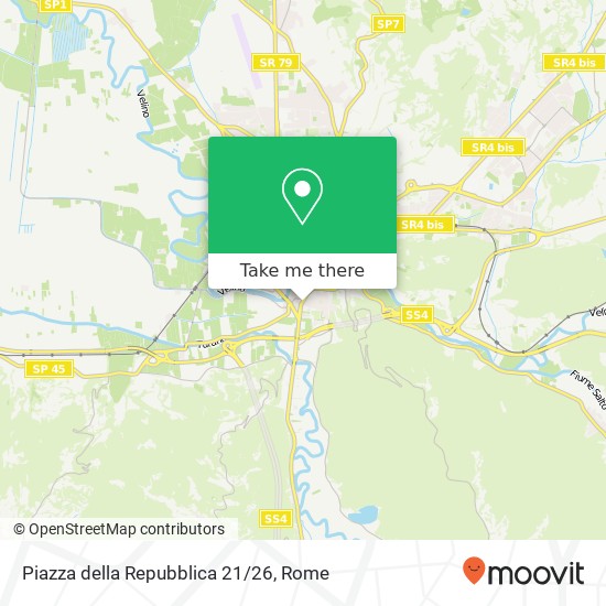 Piazza della Repubblica 21/26 map
