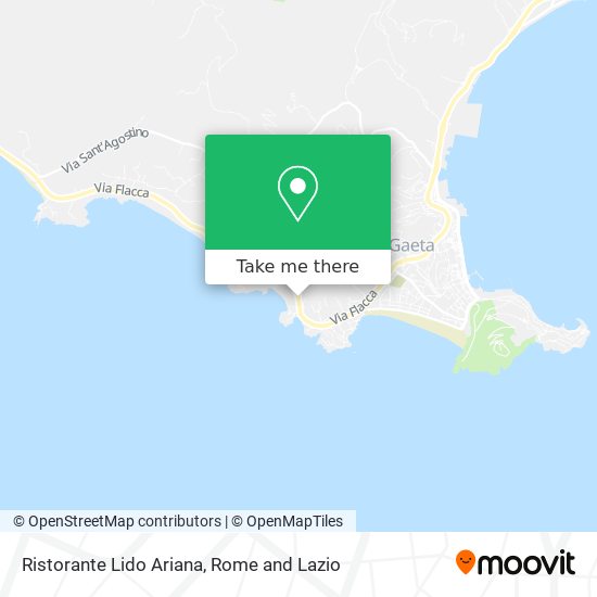 Ristorante Lido Ariana map