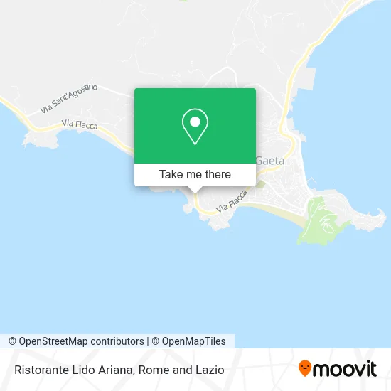 Ariana Lido Restaurant map