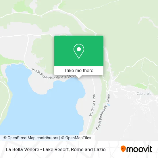 La Bella Venere - Lake Resort map