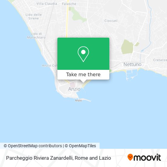 Parcheggio Riviera Zanardelli map