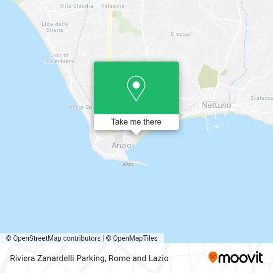 Riviera Zanardelli Parking map