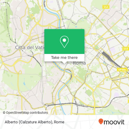 Alberto (Calzature Alberto) map