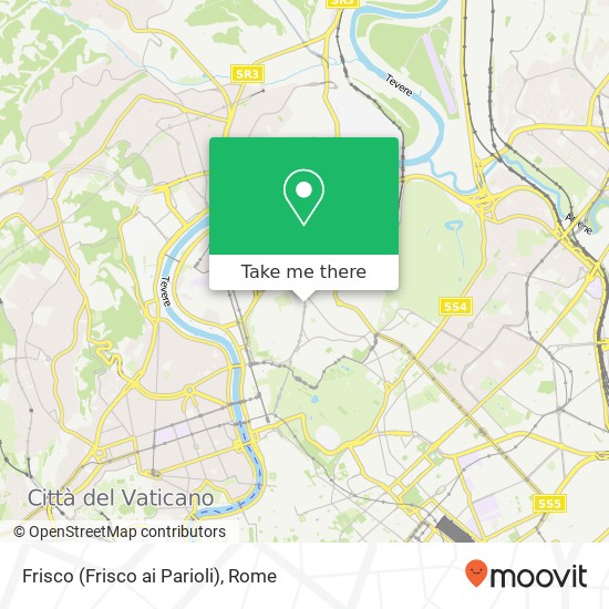 Frisco (Frisco ai Parioli) map