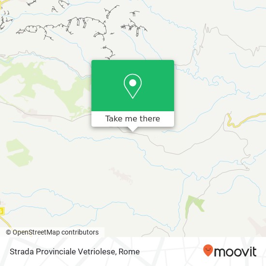 Strada Provinciale Vetriolese map