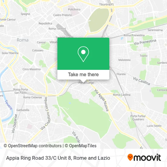 Appia Ring Road 33/C Unit 8 map