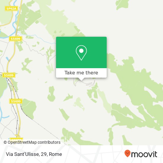 Via Sant'Ulisse, 29 map