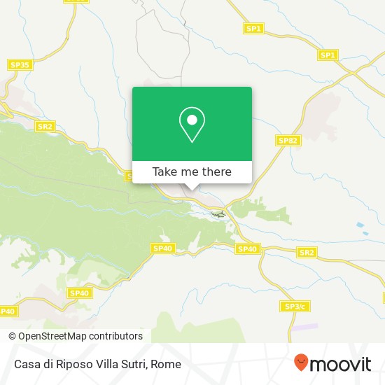 Casa di Riposo Villa Sutri map