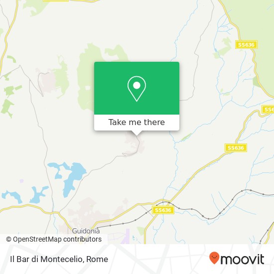Il Bar di Montecelio map