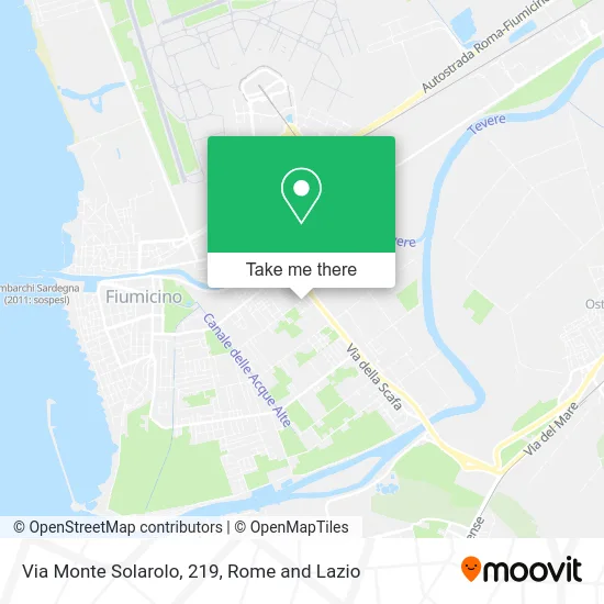 Monte Solarolo Street, 219 map