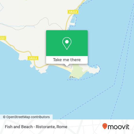 Fish and Beach - Ristorante map