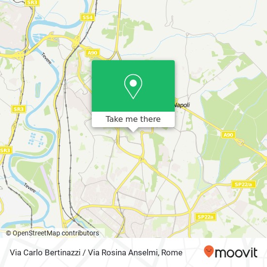 Via Carlo Bertinazzi / Via Rosina Anselmi map