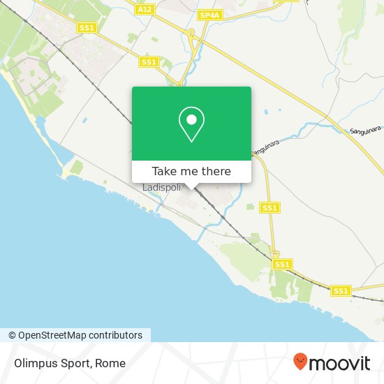 Olimpus Sport map