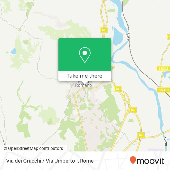 Via dei Gracchi / Via Umberto I map