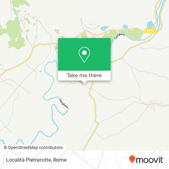 Località Pietrerotte map