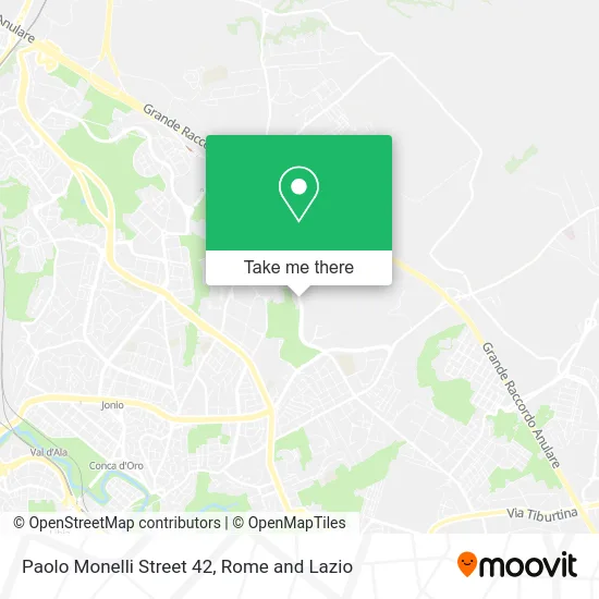 Paolo Monelli Street 42 map