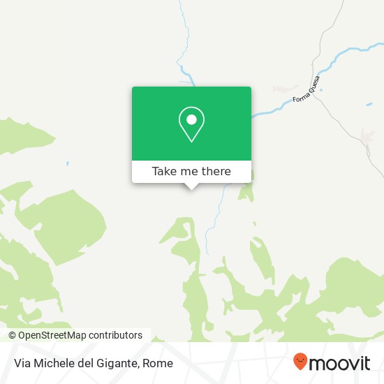 Via Michele del Gigante map
