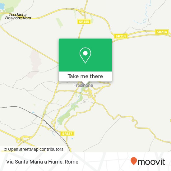 Via Santa Maria a Fiume map