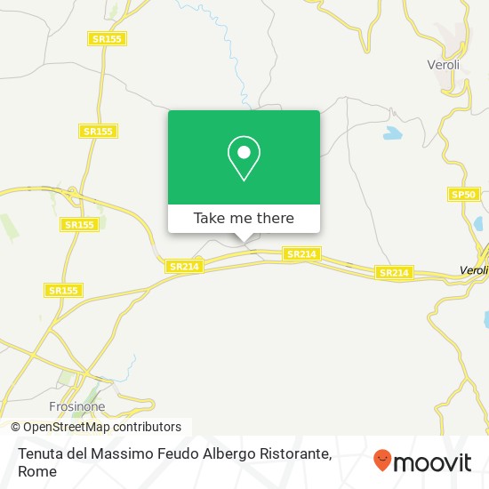 Tenuta del Massimo Feudo Albergo Ristorante map