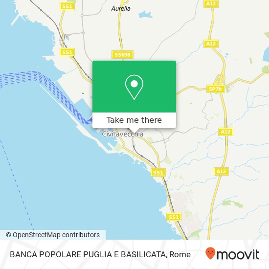 BANCA POPOLARE PUGLIA E BASILICATA map