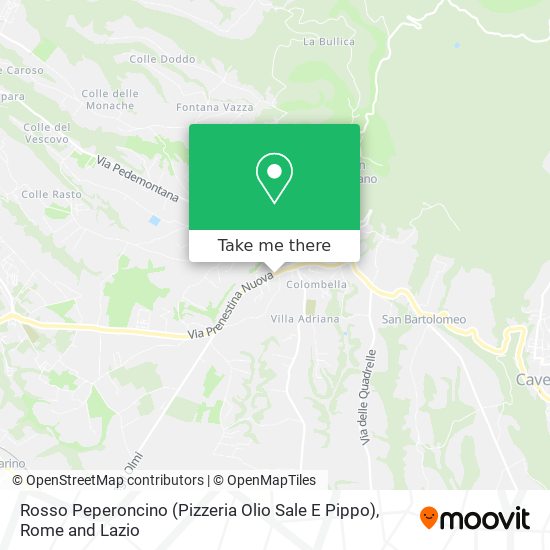 Rosso Peperoncino (Pizzeria Olio Sale E Pippo) map