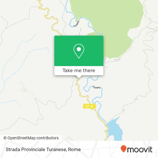 Strada Provinciale Turanese map