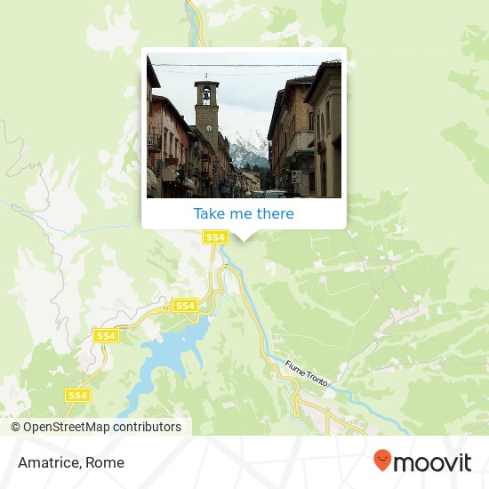 Amatrice map