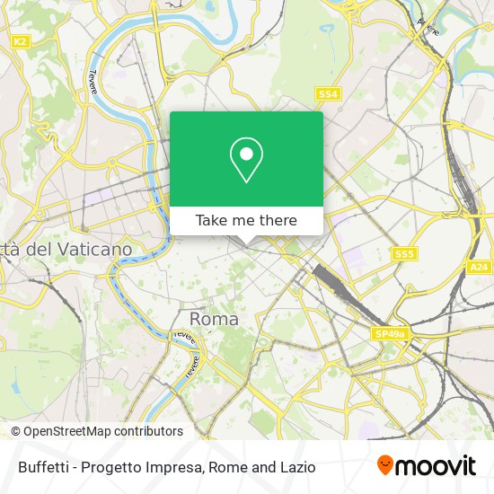 Buffetti - Progetto Impresa map