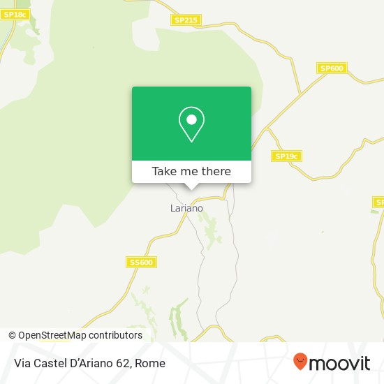 Via Castel D’Ariano 62 map