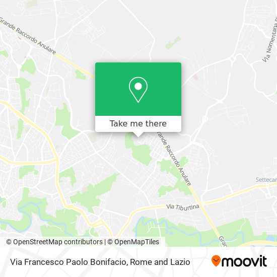 Via Francesco Paolo Bonifacio map