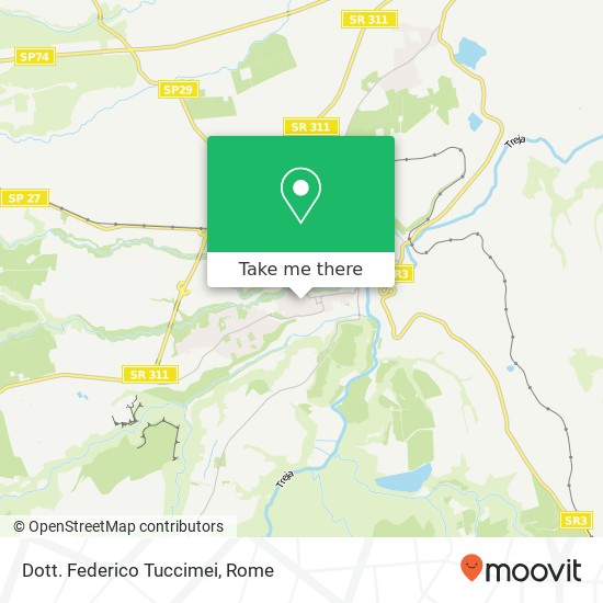 Dott. Federico Tuccimei map