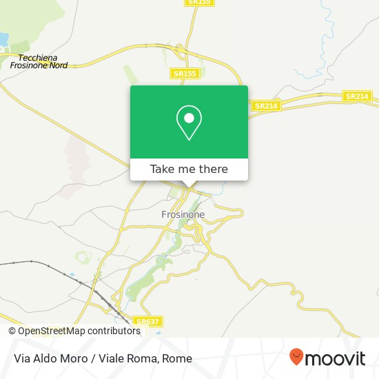 Via Aldo Moro / Viale Roma map