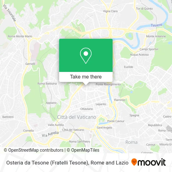 Tesone Tavern (Tesone Brothers) map