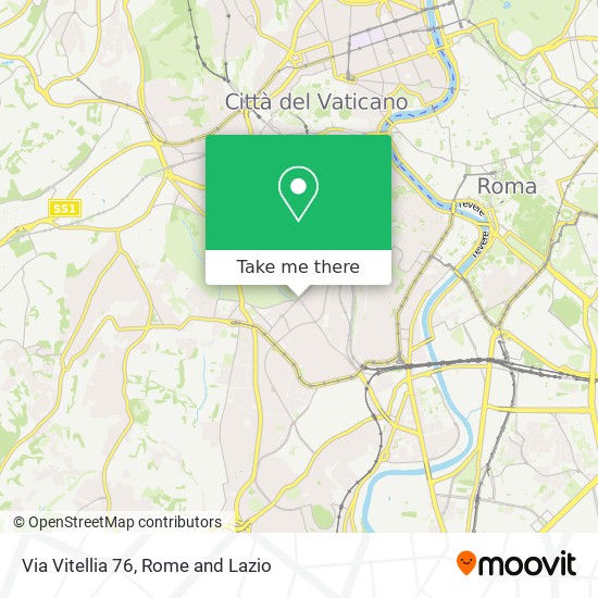 Via Vitellia  76 map