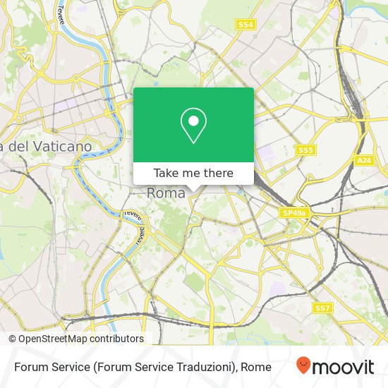 Forum Service (Forum Service Traduzioni) map