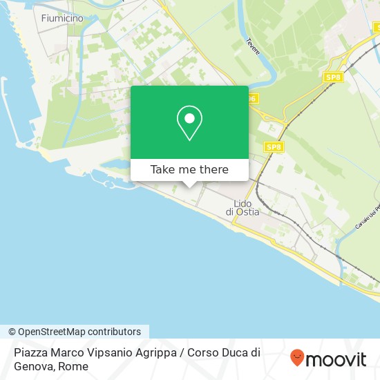 Piazza Marco Vipsanio Agrippa / Corso Duca di Genova map