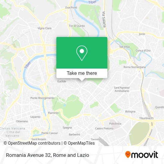 Romania Avenue 32 map