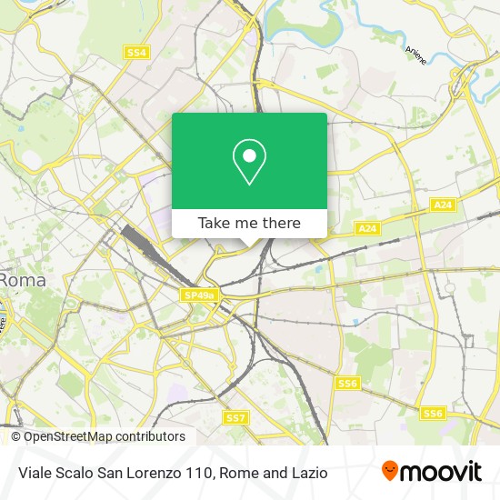 Viale Scalo San Lorenzo 110 map