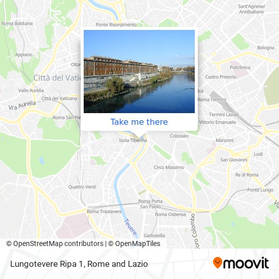 Lungotevere Ripa  1 map