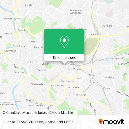 Conte Verde Street 66 map
