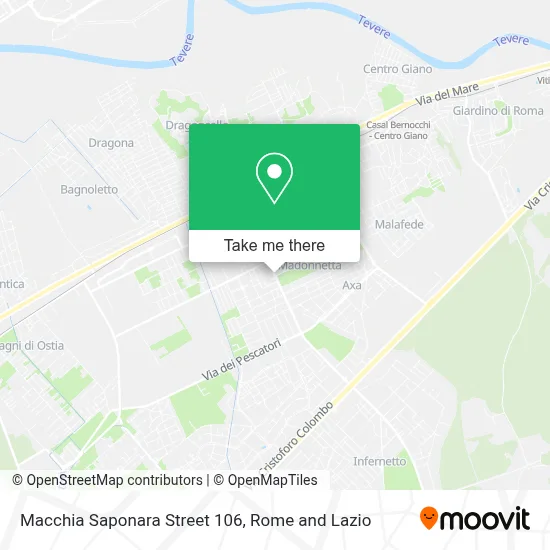 Macchia Saponara Street 106 map