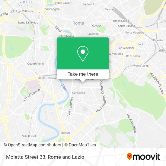 Moletta Street 33 map