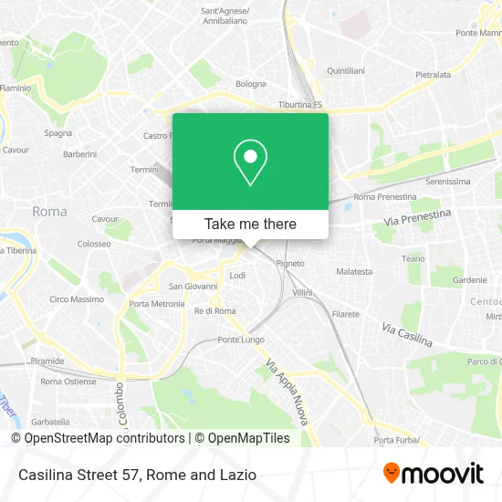Casilina Street 57 map