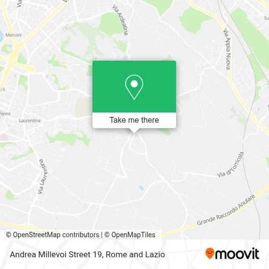 Andrea Millevoi Street 19 map