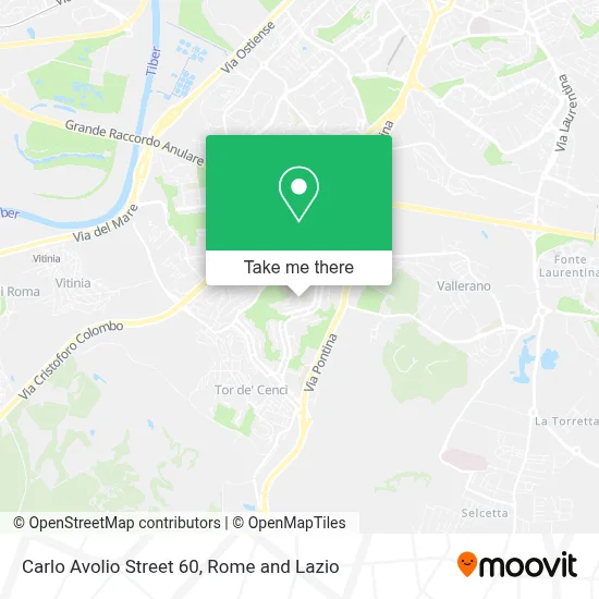 Carlo Avolio Street 60 map