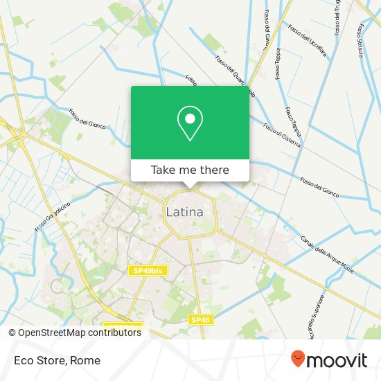 Eco Store map