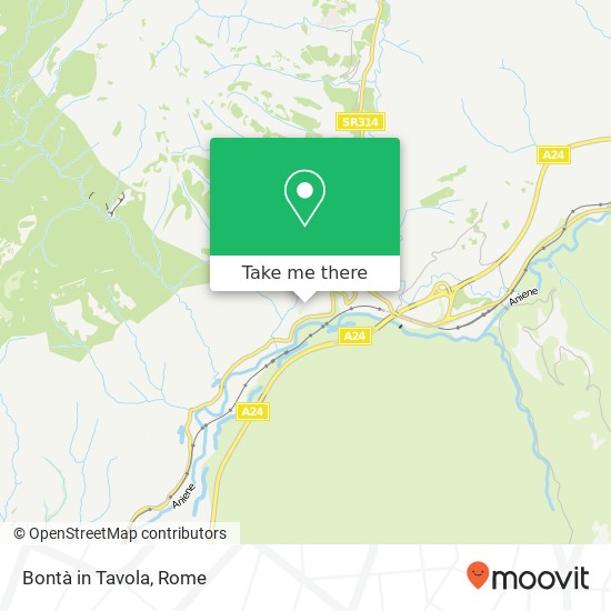 Bontà in Tavola map