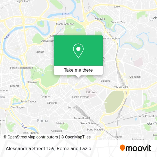 Alessandria Street 159 map