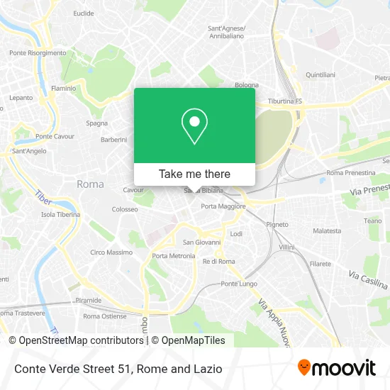 Conte Verde Street 51 map