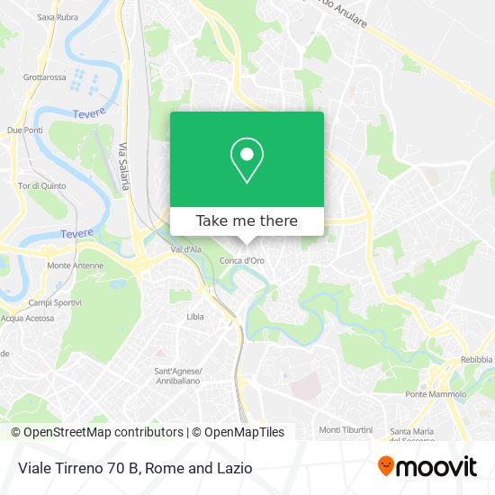 Viale Tirreno 70 B map